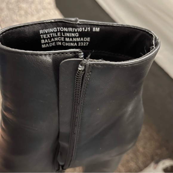 Madden girl high heels boots black size 8 - Picture 4 of 5